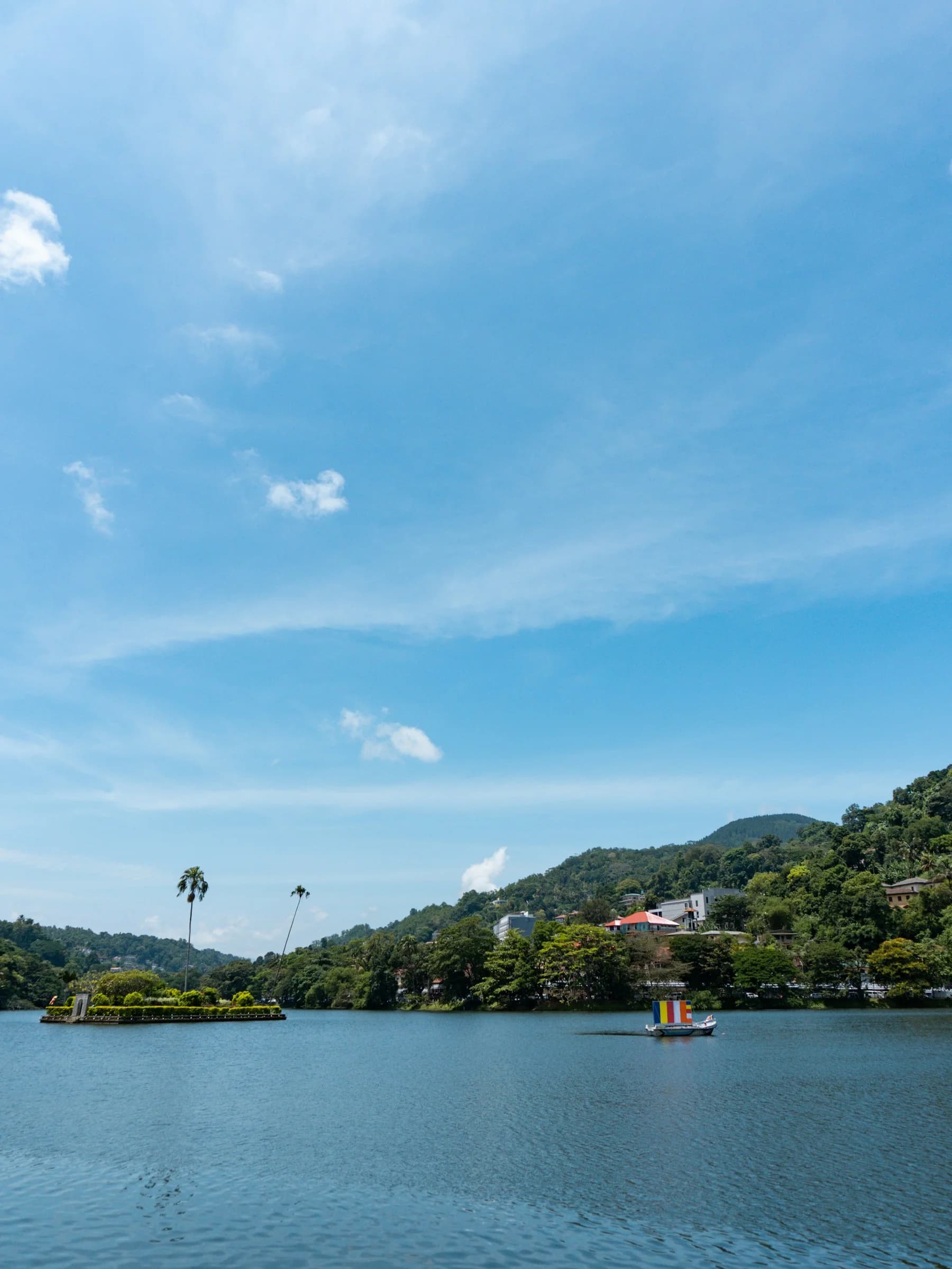 Kandy in the Sri Lankan hill country